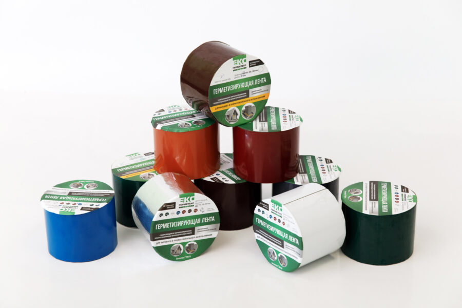 Лента Germetex Color, красный (3м*100мм)